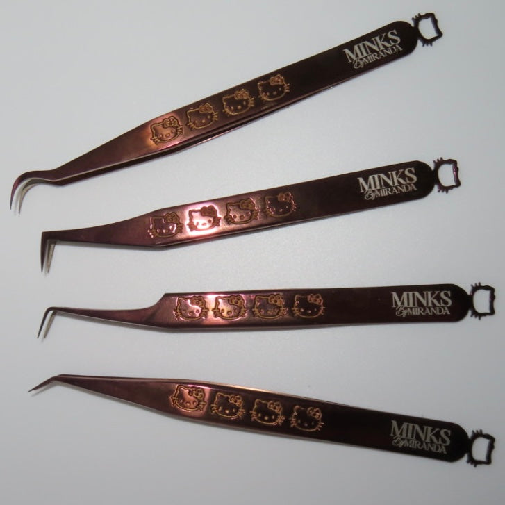 Rose Gold HK Fibertip Tweezer